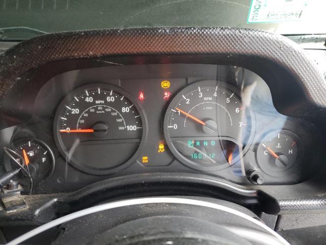 1J4FZ24198L538103 - 2008 JEEP WRANGLER X GREEN photo 9