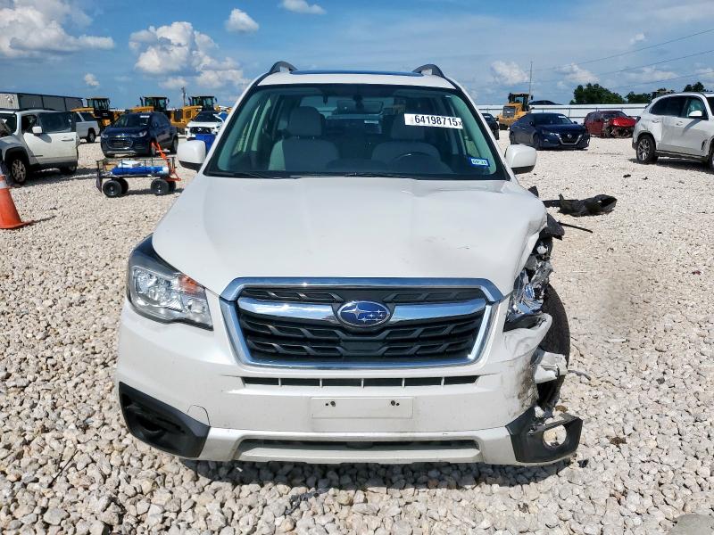 JF2SJADC0JH615748 - 2018 SUBARU FORESTER 2.5I PREMIUM Blanco foto 5