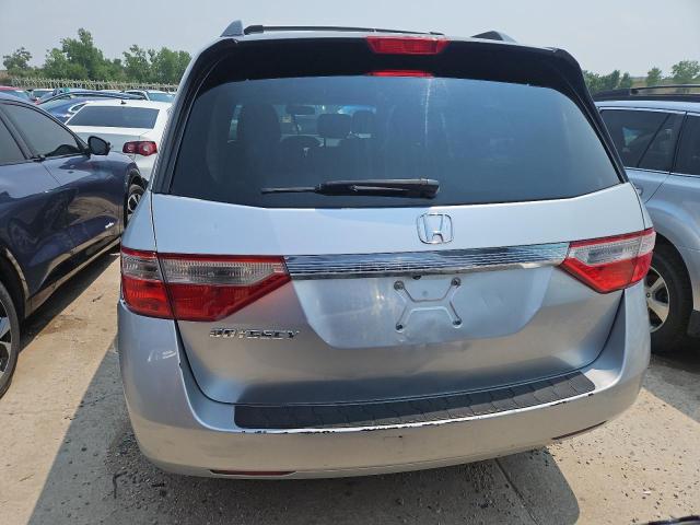 5FNRL5H63CB050322 - 2012 HONDA ODYSSEY EXL SILVER photo 6