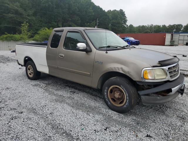 1FTRX17262NB09889 - 2002 FORD F150 TAN photo 4