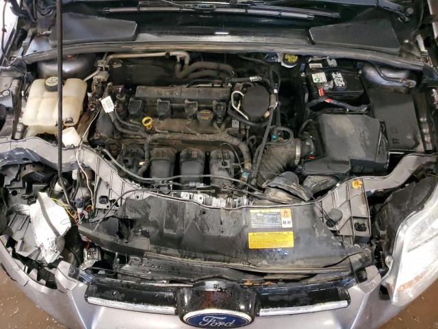 1FAHP3H20CL449029 - 2012 FORD FOCUS SEL GRAY photo 11