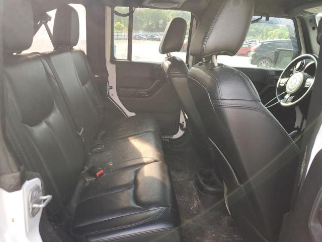 1C4BJWEG1EL322781 - 2014 JEEP WRANGLER U SAHARA WHITE photo 11