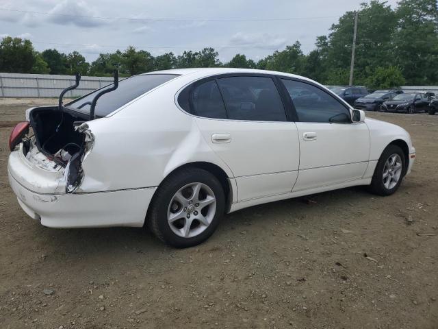 JT8BD69S850204412 - 2005 LEXUS GS 300 WHITE photo 3