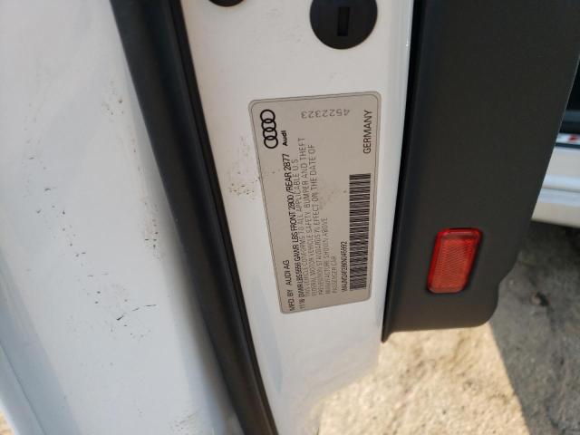 WAUM2AF28KN045992 - 2019 AUDI A6 PRESTIGE თეთრი ფოტო 12