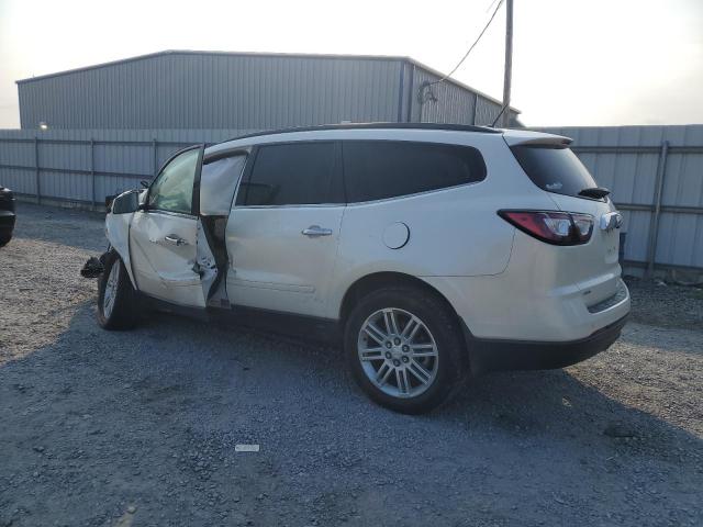 1GNKVGKD0FJ306564 - 2015 CHEVROLET TRAVERSE LT WHITE photo 2