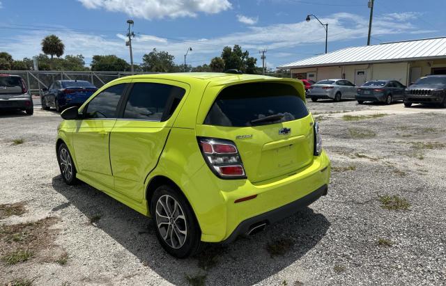 1G1JD6SB7K4127293 - 2019 CHEVROLET SONIC LT GREEN photo 3