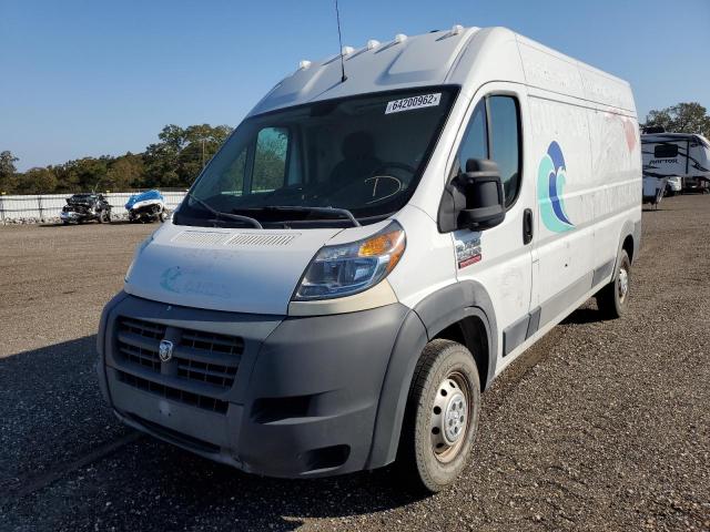 3C6TRVDG6GE102502 - 2016 RAM PROMASTER 2500 HIGH WHITE photo 2