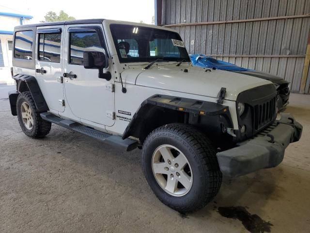 1C4BJWKG0HL635507 - 2017 JEEP WRANGLER U SPORT Biały zdjęcie 4