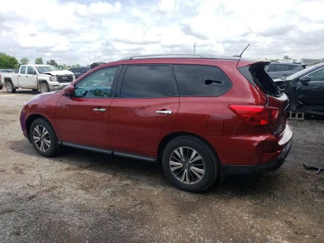 5N1DR2MM7HC652359 - 2017 NISSAN PATHFINDER S წითელი ფოტო 2
