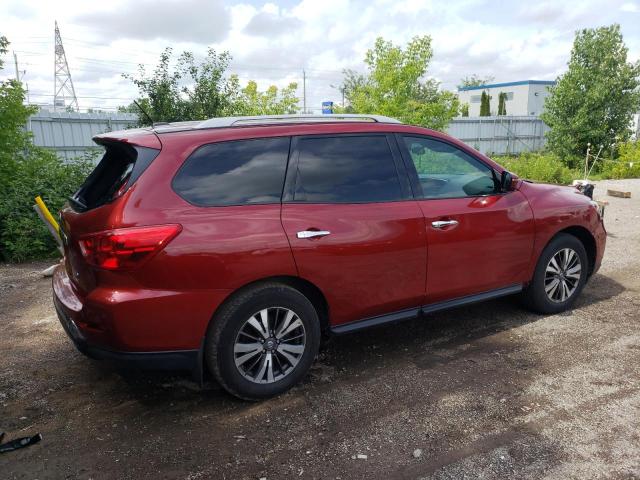 5N1DR2MM7HC652359 - 2017 NISSAN PATHFINDER S წითელი ფოტო 3