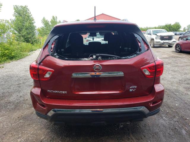 5N1DR2MM7HC652359 - 2017 NISSAN PATHFINDER S წითელი ფოტო 6