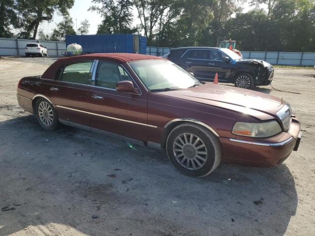 1LNHM81W94Y633138 - 2004 LINCOLN TOWN CAR EXECUTIVE BURGUNDY photo 4