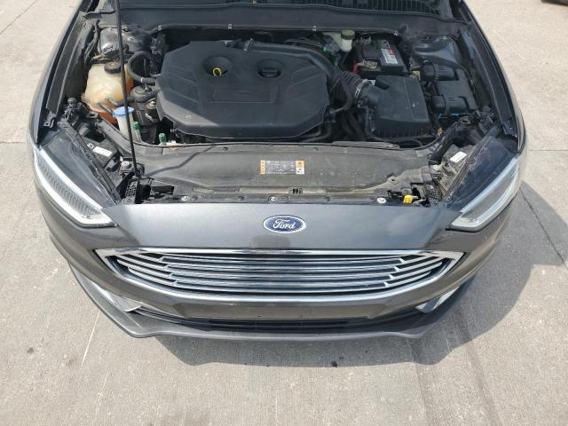 3FA6P0H95HR119558 - 2017 FORD FUSION SE GRAY photo 11