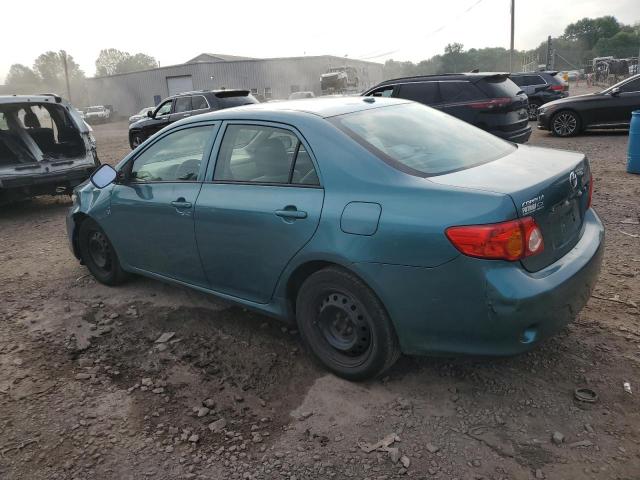2T1BU4EE8AC381161 - 2010 TOYOTA COROLLA BASE GREEN photo 2