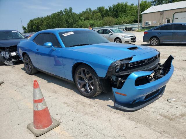 2C3CDZJG1KH617153 - 2019 DODGE CHALLENGER GT BLUE photo 4