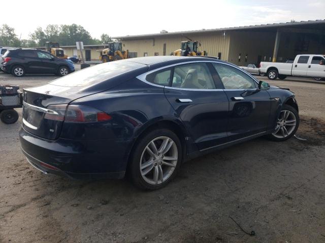 5YJSA1DNXDFP08166 - 2013 TESLA MODEL S ლურჯი ფოტო 3