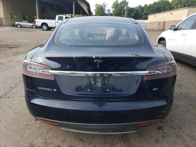 5YJSA1DNXDFP08166 - 2013 TESLA MODEL S ლურჯი ფოტო 6