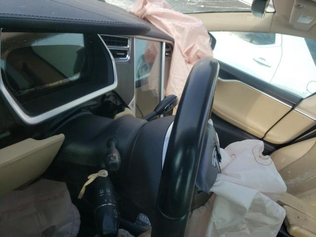 5YJSA1DNXDFP08166 - 2013 TESLA MODEL S ლურჯი ფოტო 9