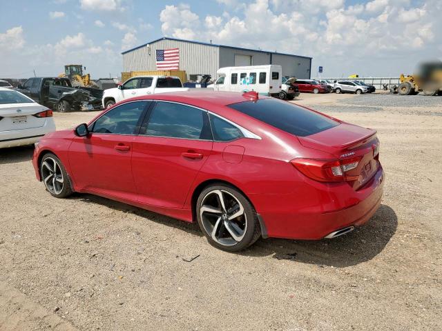 1HGCV2F35LA003858 - 2020 HONDA ACCORD SPORT 红色 照片 2