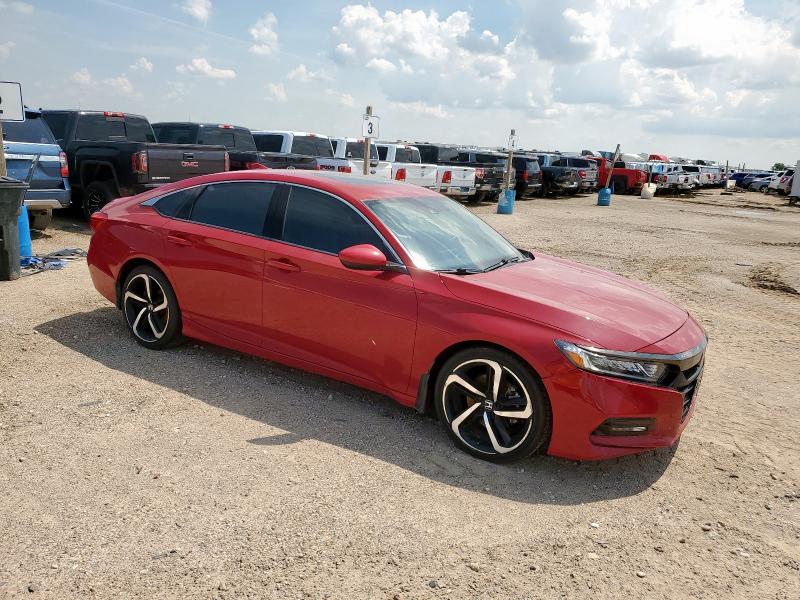 1HGCV2F35LA003858 - 2020 HONDA ACCORD SPORT 红色 照片 4