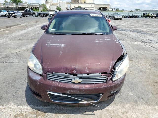 2G1WT58K679305628 - 2007 CHEVROLET IMPALA LT MAROON photo 5