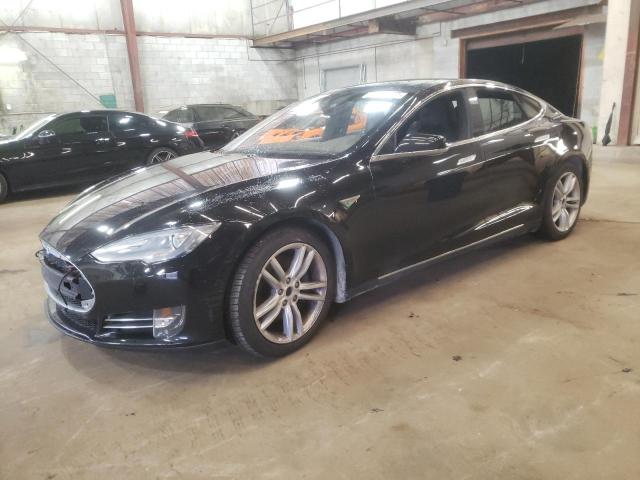 5YJSA1H21FF083112 - 2015 TESLA MODEL S 85D BLACK photo 1