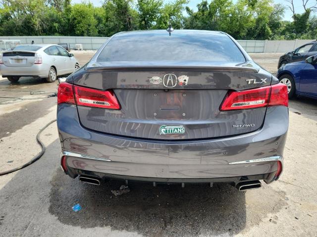 19UUB3F89LA002968 - 2020 ACURA TLX ADVANCE GRAY photo 6