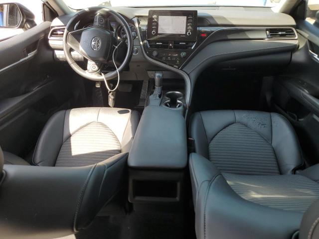 4T1T11AK7MU557580 - 2021 TOYOTA CAMRY SE BLACK photo 8