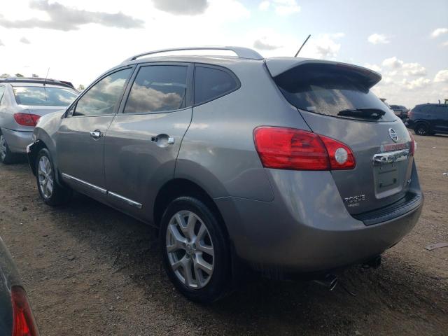 JN8AS5MV6DW643297 - 2013 NISSAN ROGUE S GRAY photo 2