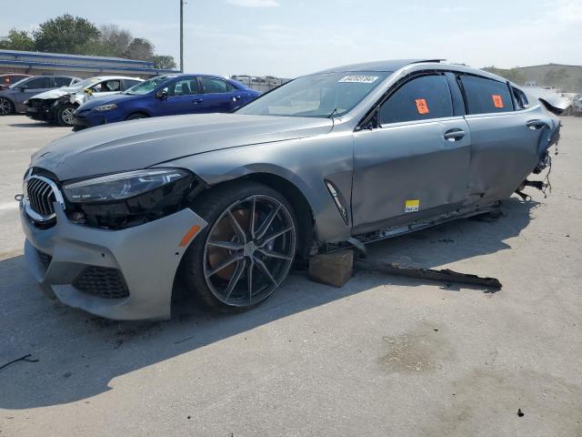 WBAGV8C05LCE26909 - 2020 BMW M850XI GRAY photo 1