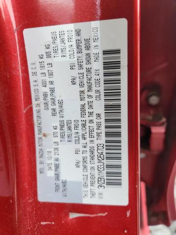 3MZBN1M33JM264703 - 2018 MAZDA 3 GRAND TOURING წითელი ფოტო 12