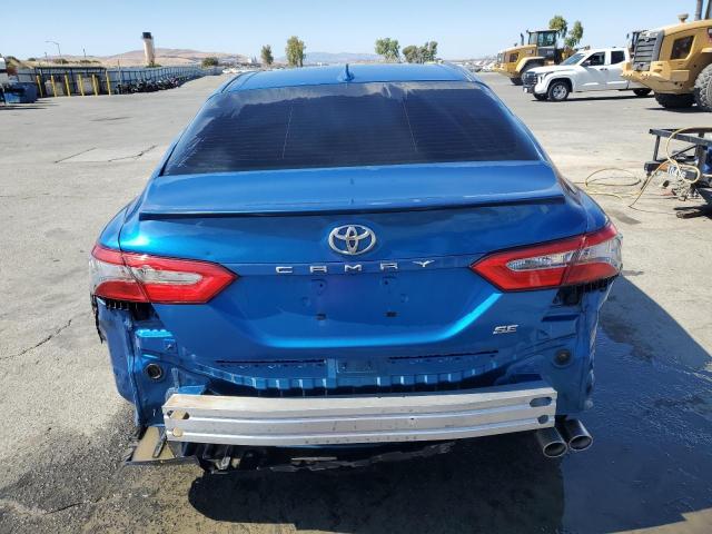 4T1B11HK5KU160562 - 2019 TOYOTA CAMRY L BLUE photo 6