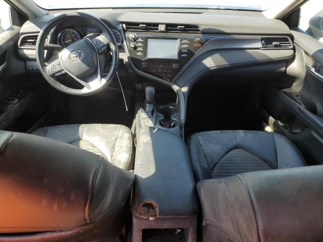 4T1B11HK5KU160562 - 2019 TOYOTA CAMRY L BLUE photo 8