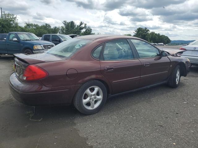 1FAHP55S51G139982 - 2001 FORD TAURUS SES BURGUNDY photo 3