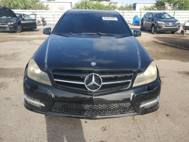 WDDGF4HB1CR225219 - 2012 MERCEDES-BENZ C 250 BLACK photo 5