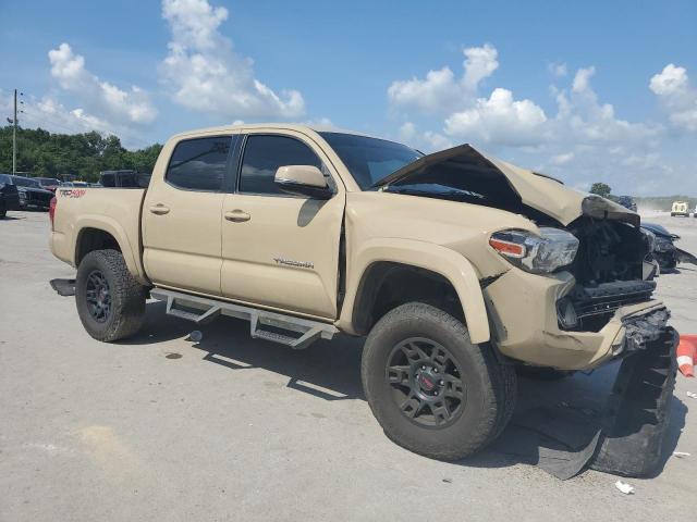 5TFCZ5ANXHX083739 - 2017 TOYOTA TACOMA DOUBLE CAB BEIGE photo 4