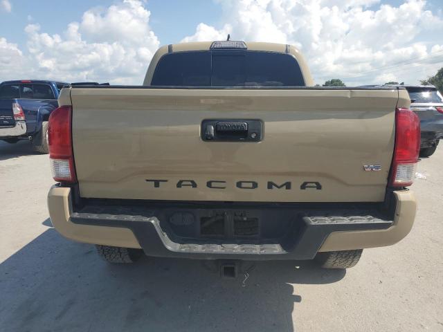5TFCZ5ANXHX083739 - 2017 TOYOTA TACOMA DOUBLE CAB BEIGE photo 6