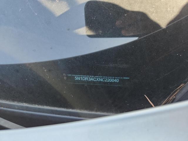 5N1DR3ACXNC220040 - 2022 NISSAN PATHFINDER S ნაცრისფერი ფოტო 14