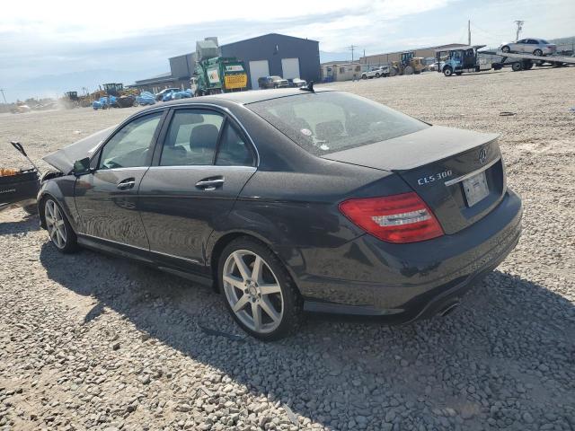 WDDGF8AB7DA778068 - 2013 MERCEDES-BENZ C 300 4MATIC GRAY photo 2