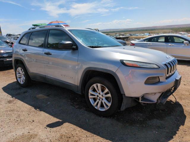 1C4PJLAB9FW700053 - 2015 JEEP CHEROKEE SPORT ვერცხლისფერი ფოტო 4