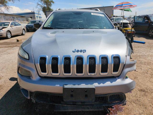 1C4PJLAB9FW700053 - 2015 JEEP CHEROKEE SPORT ვერცხლისფერი ფოტო 5