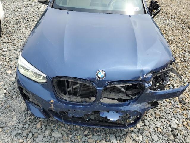 5UXTS3C55J0Y99681 - 2018 BMW X3 XDRIVEM40I ლურჯი ფოტო 12