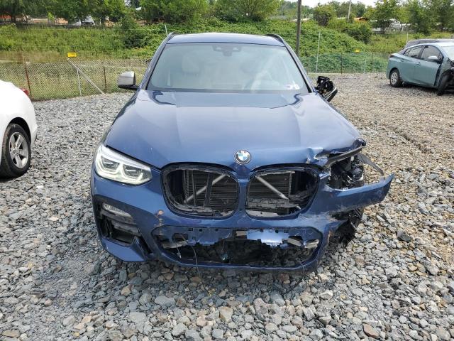 5UXTS3C55J0Y99681 - 2018 BMW X3 XDRIVEM40I ლურჯი ფოტო 5