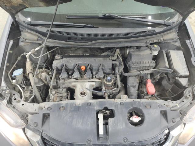 2HGFB2F98FH520846 - 2015 HONDA CIVIC EXL ნაცრისფერი ფოტო 11