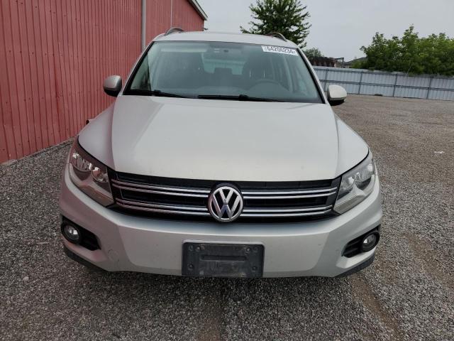 WVGBV7AX7CW559704 - 2012 VOLKSWAGEN TIGUAN S CREAM photo 5