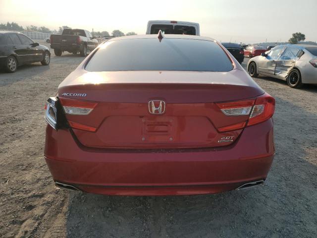 1HGCV2F96JA035901 - 2018 HONDA ACCORD TOURING Qırmızı foto 6