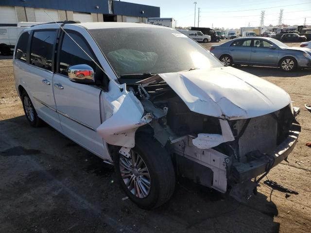 2C4RC1CG1DR818118 - 2013 CHRYSLER TOWN & COU TOURING L WHITE photo 1