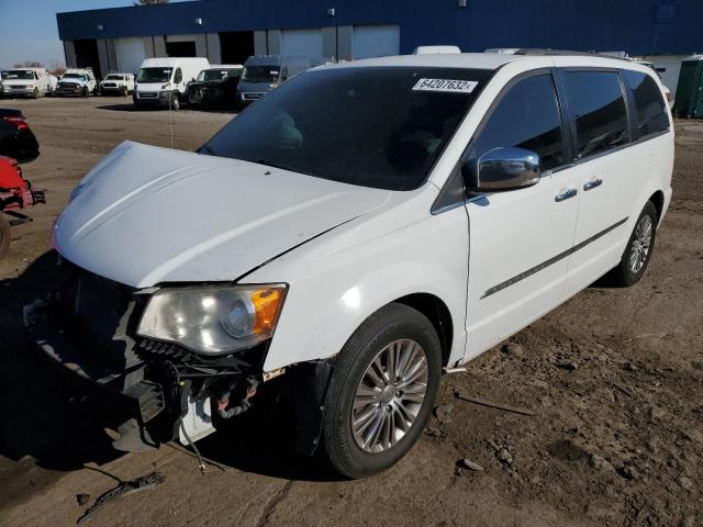 2C4RC1CG1DR818118 - 2013 CHRYSLER TOWN & COU TOURING L WHITE photo 2