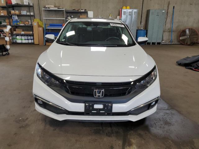 19XFC1F39LE221472 - 2020 HONDA CIVIC EX WHITE photo 5