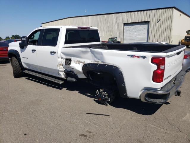 1GC4YLE7XLF216585 - 2020 CHEVROLET SILVERADO K2500 HEAVY DUTY WHITE photo 2